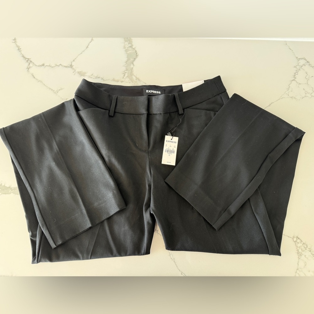 Express Editor Slim Low Rise Stretch Pants, Size 2L, NWT